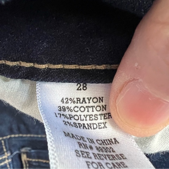Altar’d State Dark Wash Caitlyn Jeans 28 - Picture 5 of 7